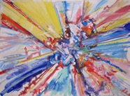 40 Nazca Aug 2008 acrylic on paper 22X30”
