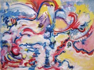 79 Mountain Dec 2008 acrylic on paper 22X30”