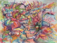 9 Tsunami Feb 2007 mixed media on paper 22x15 