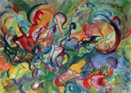 16 Music Feb 2006 acrylic on board 15X11”
