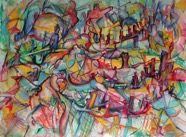 20 Sky Feb 2006 WC on paper 30X22”