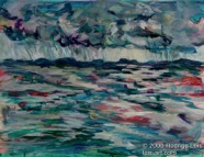 27 Deluge Mar 2006 acrylic on board 16X12”