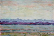 28 Desert Mar 2006 WC on paper 22X15”