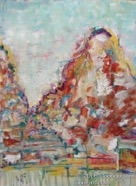 31 Mountain Mar 2006 acrylic on board 11X15”