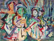 38 Family Apr 2006 acrylic on board 15X11”
