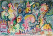 45 People Apr 2006 WC on paper 22X15”