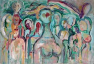 68 Us Jun 2006 acrylic on paper 22X15”