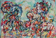 76 Decay Aug 2006 acrylic on paper 22X30”