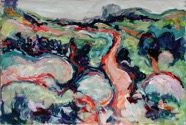 94 Landscape Sep 2006 acrylic on board 16X12”