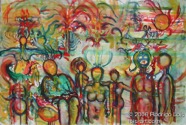 96 Minds Sep 2006 WC on paper 22X15”