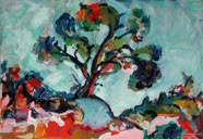 102 Tree Sep 2006 acrylic on board 16X20”