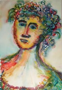 103 Woman Oct 2006 WC on paper 22X15”