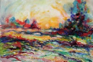117 Sunset Oct 2006 WC on paper 22X30”