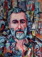 130 Artist Dec 2006 acrylic on paper 22x30