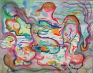 12 Underwater Feb 2005 WC on paper 15X11”