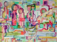 46 Reunion Jul 2005 WC on paper 22X15”