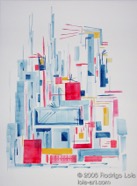 85 City Sep 2005 WC on paper 11X15”