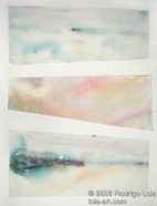 91 Skies Sep 2005 WC collage 15X11”