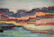 102 Mountains Nov 2005 WC on paper 22X15”