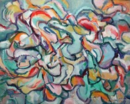 125 Untitled Dec 2005 Oil on canvas 16X20”