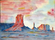 4 Arizona Jan 2004 WC on paper 15X11