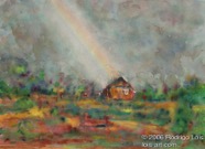 6 Rainbow Jan 2004 WC on paper 14X10”