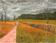 7 Aysen Mar 2004 oil on canvas 18X14”