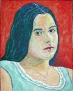 10 Pati Mar 2004 oil on canvas 16X20”