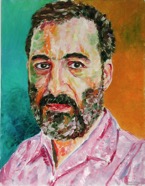 17 Self Apr 2004 oil on canvas 14X18”