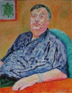 21 Gene May 2004 oil on canvas 16X20”
