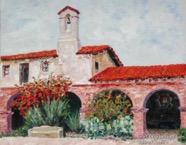 22 Misión Jun 2004 oil on canvas 18X14”