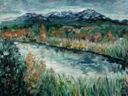 57 Saddleback Nov 2004 oil on canvas 16X12”