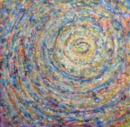 9 The light Mar 2015 acrylic on canvas 36x36