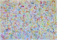 14  Calligraphy Aug 2015 acrylic on paper 48x72