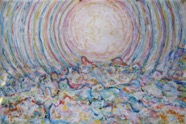 10 The Light Dec 2014 acrylic on canvas 48x72