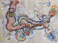2 Transformation Feb 2012 acrylic on canvas 36x48