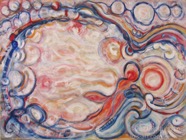 7 Cleansing Jun 2011 by fire acrylic on canvas 36x48