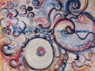 8 Universal energy Jun 2011 acrylic on canvas 36x48
