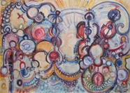 12 Body and spirit Sep 2011 acrylic on canvas 60x84