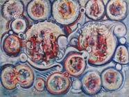 14 Multidimensional life Oct 2011 acrylic on canvas 36x48