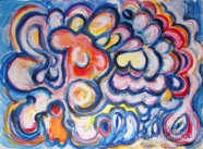 10 Monica's son Feb 2010 acrylic on paper 22X30”