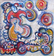 18 Marriage Apr 2010 acrylic on canvas 36X40