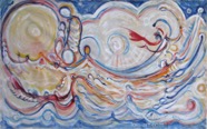 34 Transformation Dec 2010 acrylic on canvas 36X60