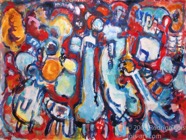 25 Sheepherder Jul 2009 acrylic on paper 22X30”