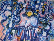 30 Mother Sep 2009 acrylic on paper 22X30”